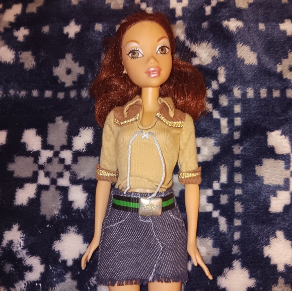 RARE MYSCENE CHELSEA REDHEAD DOLL WITH SUPER RARE OUTFIT - Picture 9 of 9